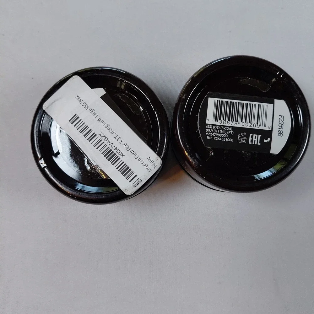 Lot of 2 American Crew Fiber 3oz Pliable Fiber with High Hold and Low Shine